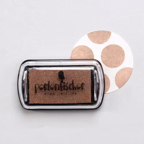 Perlenfischer Stamp pad - Rose gold