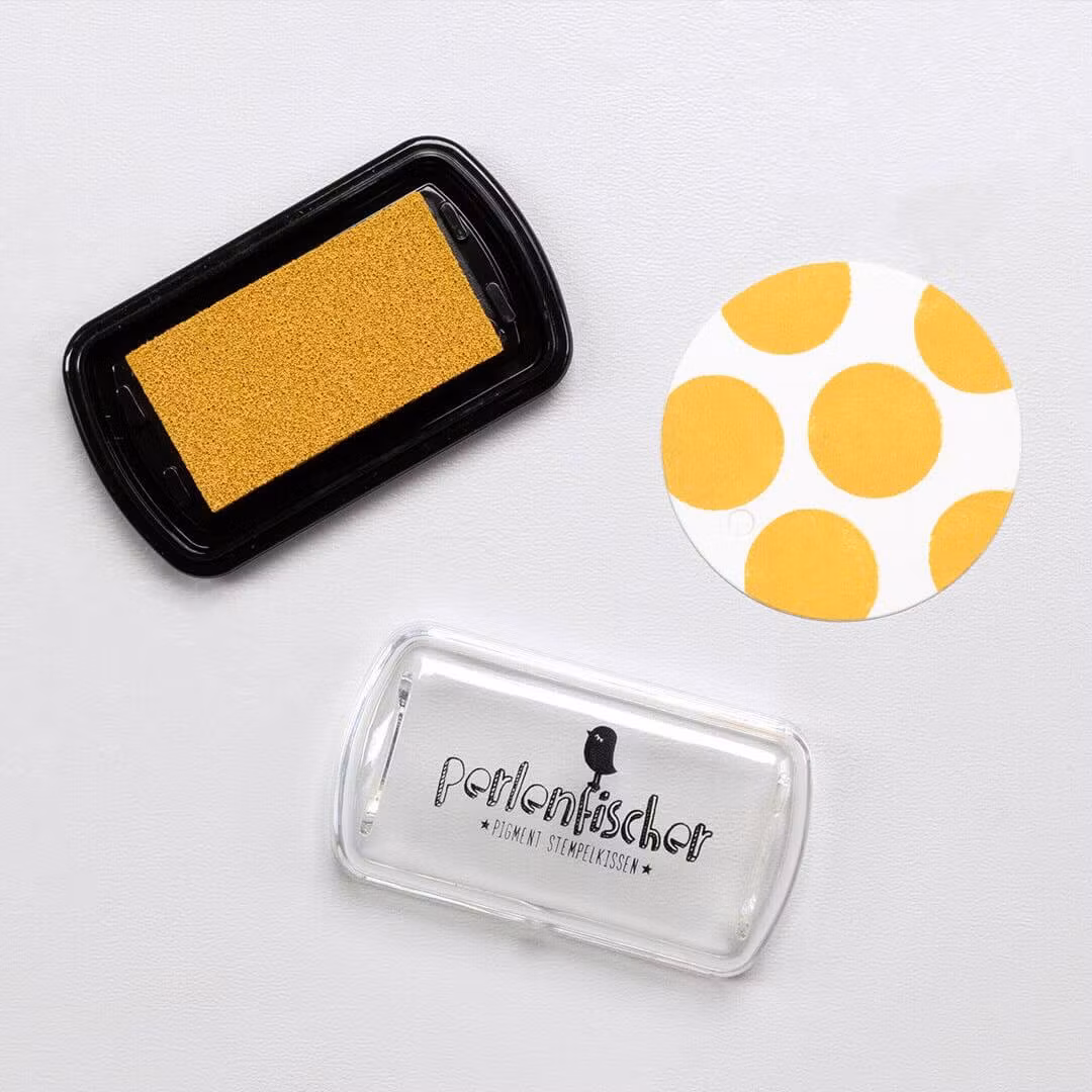 Perlenfischer Stamp pad - Curry