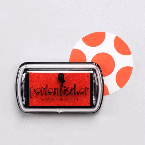 Perlenfischer Stamp pad - Red