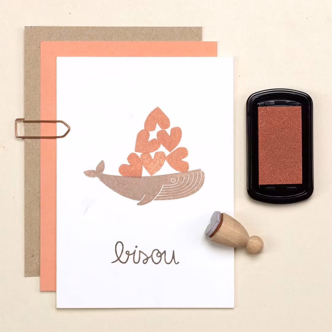 Perlenfischer Stamp pad - Terracotta