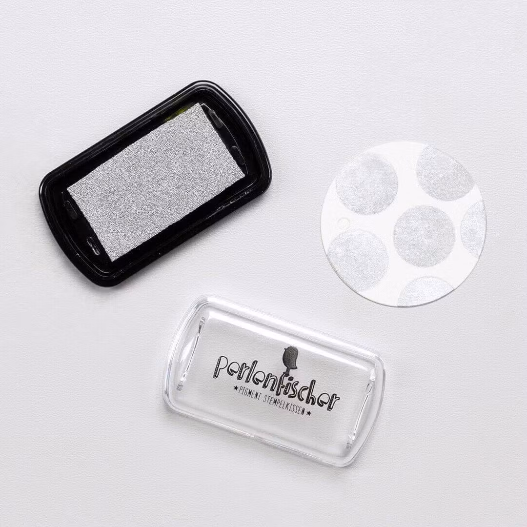 Perlenfischer Stamp pad - Silver