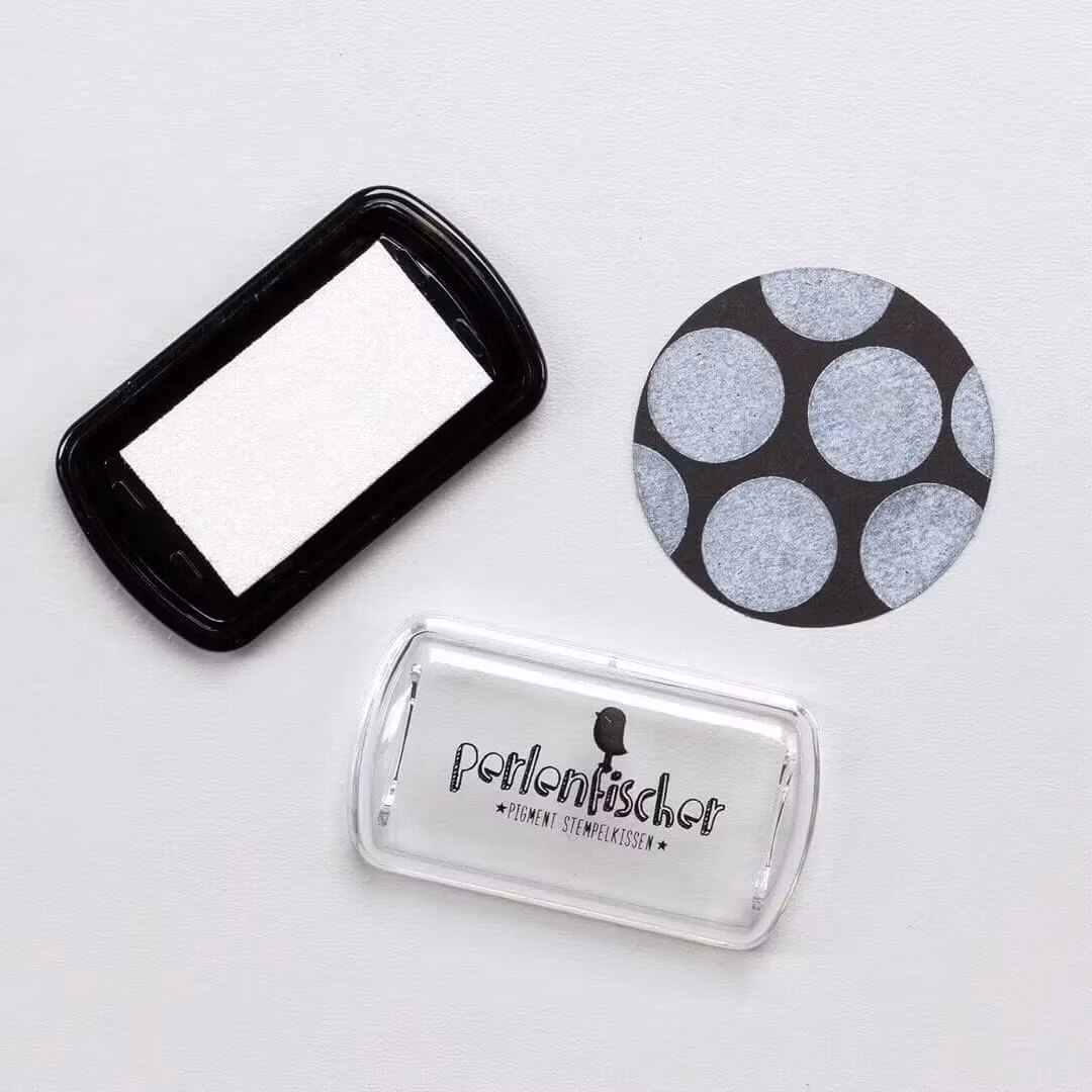 Perlenfischer Stamp pad - Snow