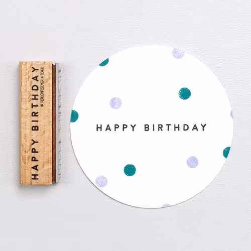 Stämpel Perlenfischer - Happy Birthday
