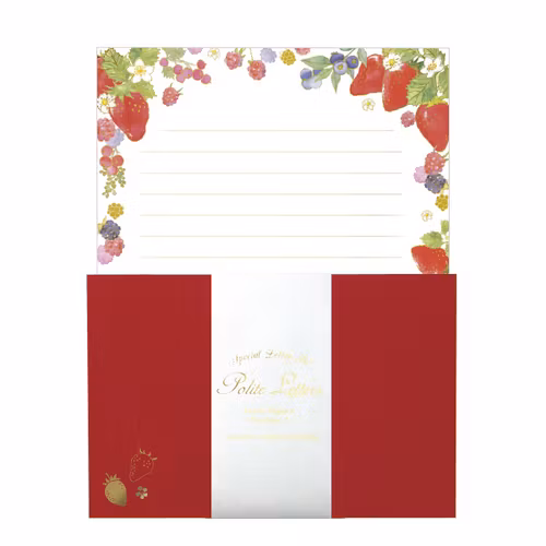 Brevpapper Tsutsumu Company - Berry Garden