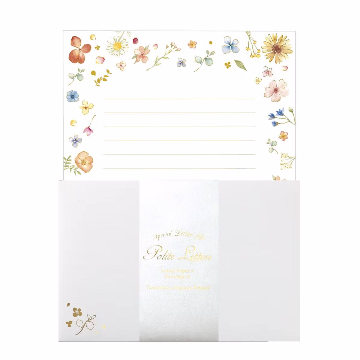 Brevpapper Tsutsumu Company - Sweet Flowers
