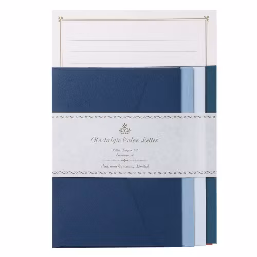 Brevpapper Tsutsumu Company - Nostalgic Color Navy