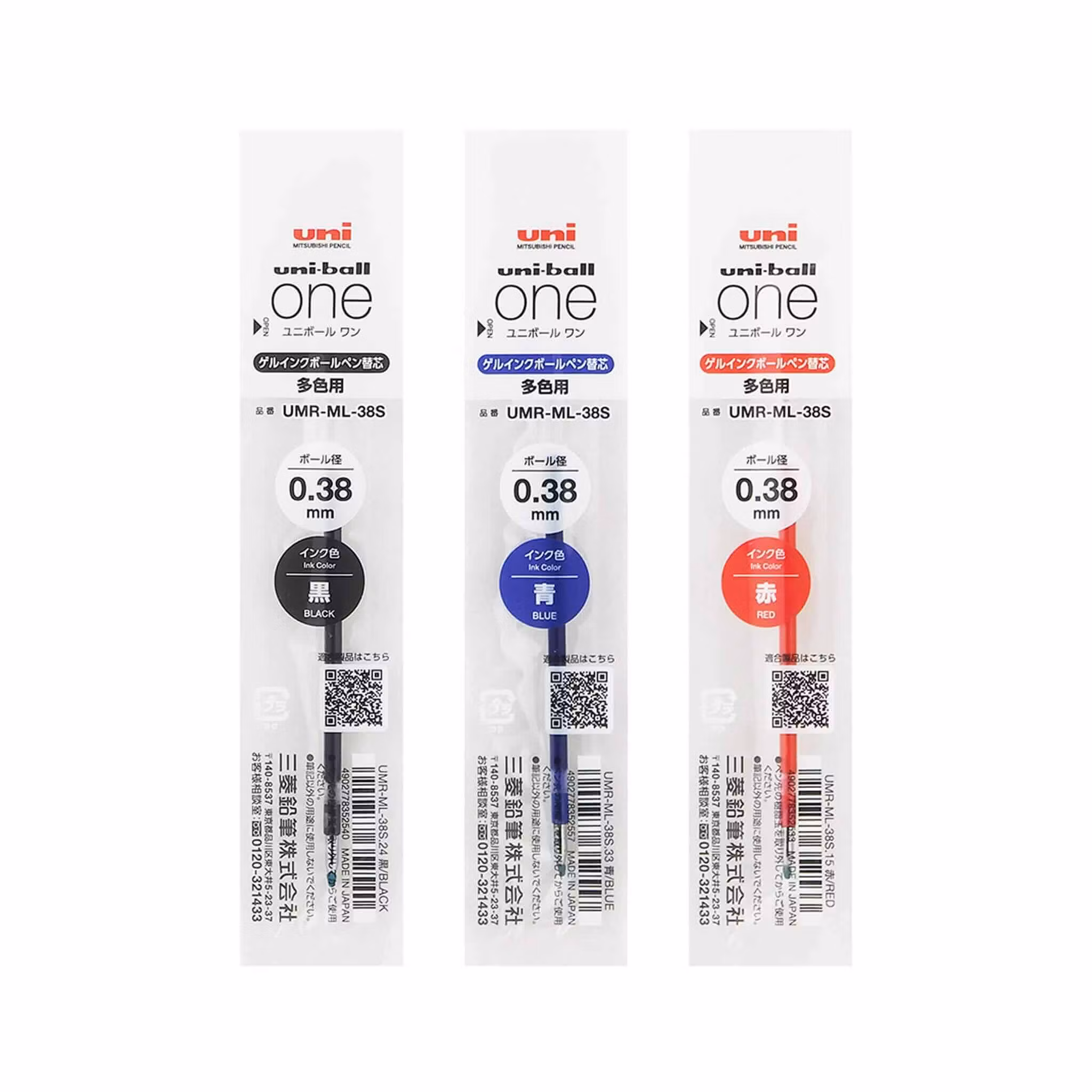 Bläck Refill till Uni-ball ONE 3 0.38 mm