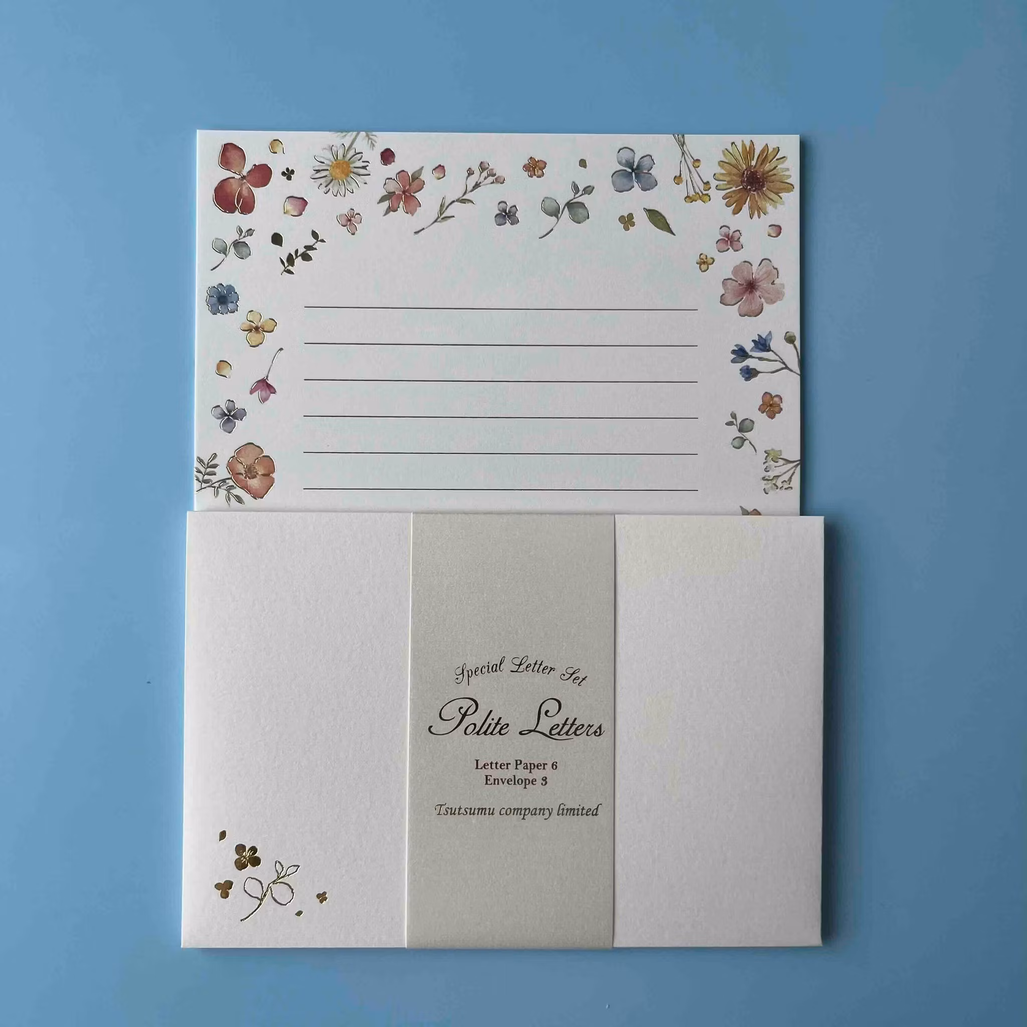 Brevpapper Tsutsumu Company - Sweet Flowers