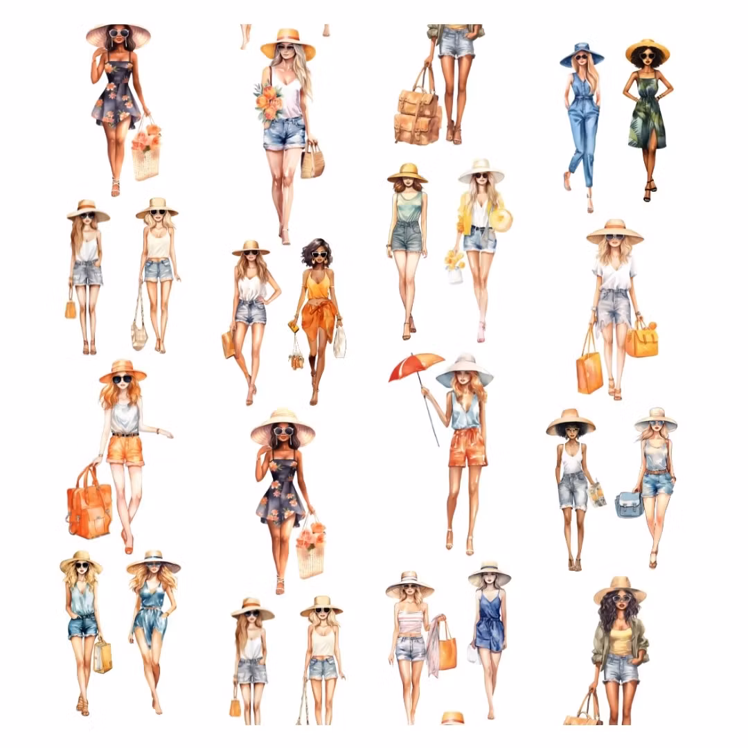 Penpaling Paula PET Tape - Summer Fashion 60 mm