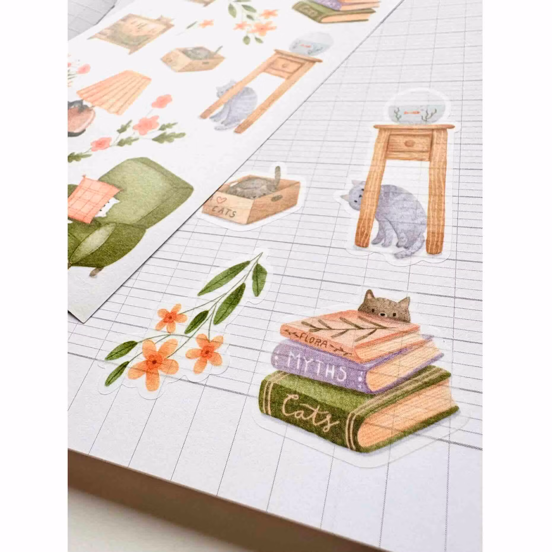 Washi Stickers Nikki Dotti - Hide and Seek