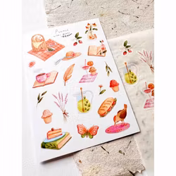 Washi Stickers Nikki Dotti - Picnic