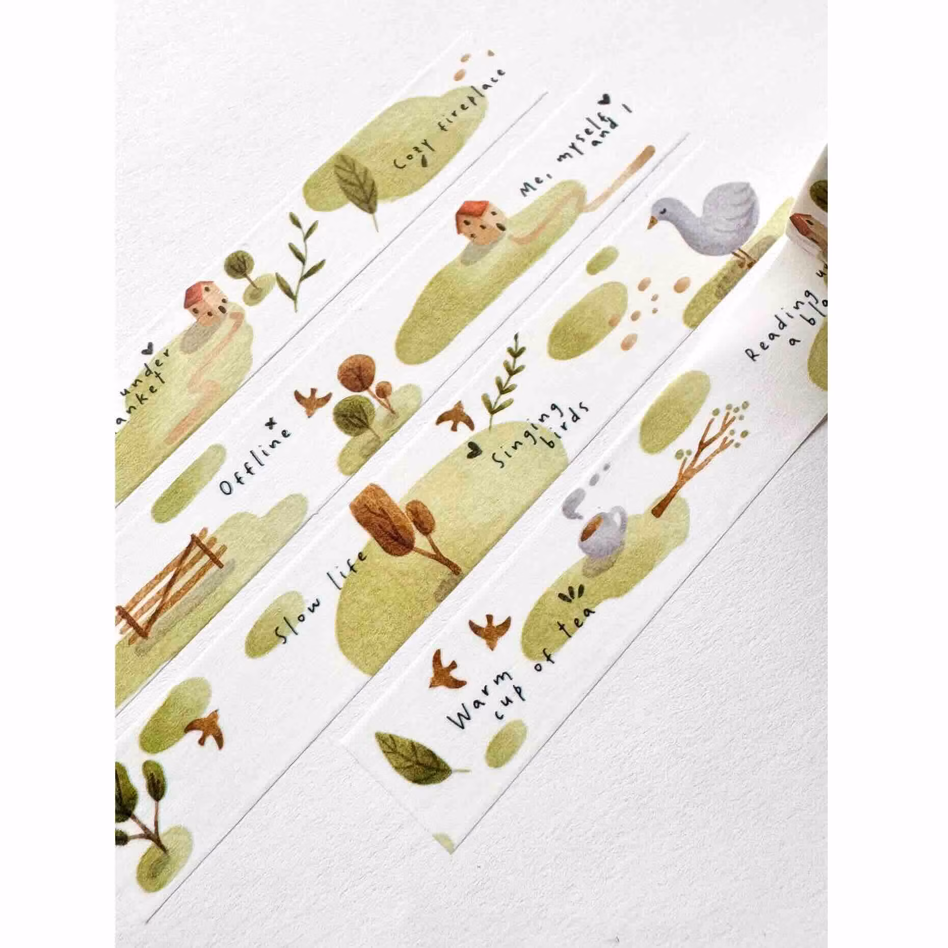 Washi tape Nikki Dotti - Me Time 15 mm