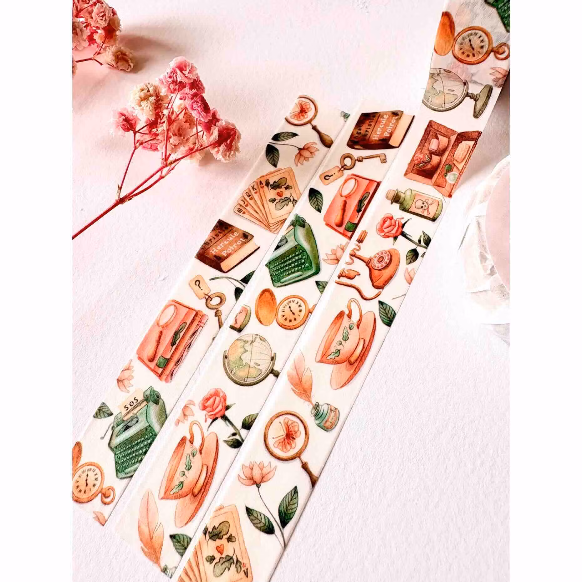 Washi tape Nikki Dotti - Cozy Mystery 15 mm