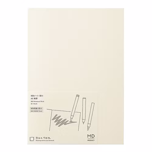 MD Notebook - A5 Thick Blank