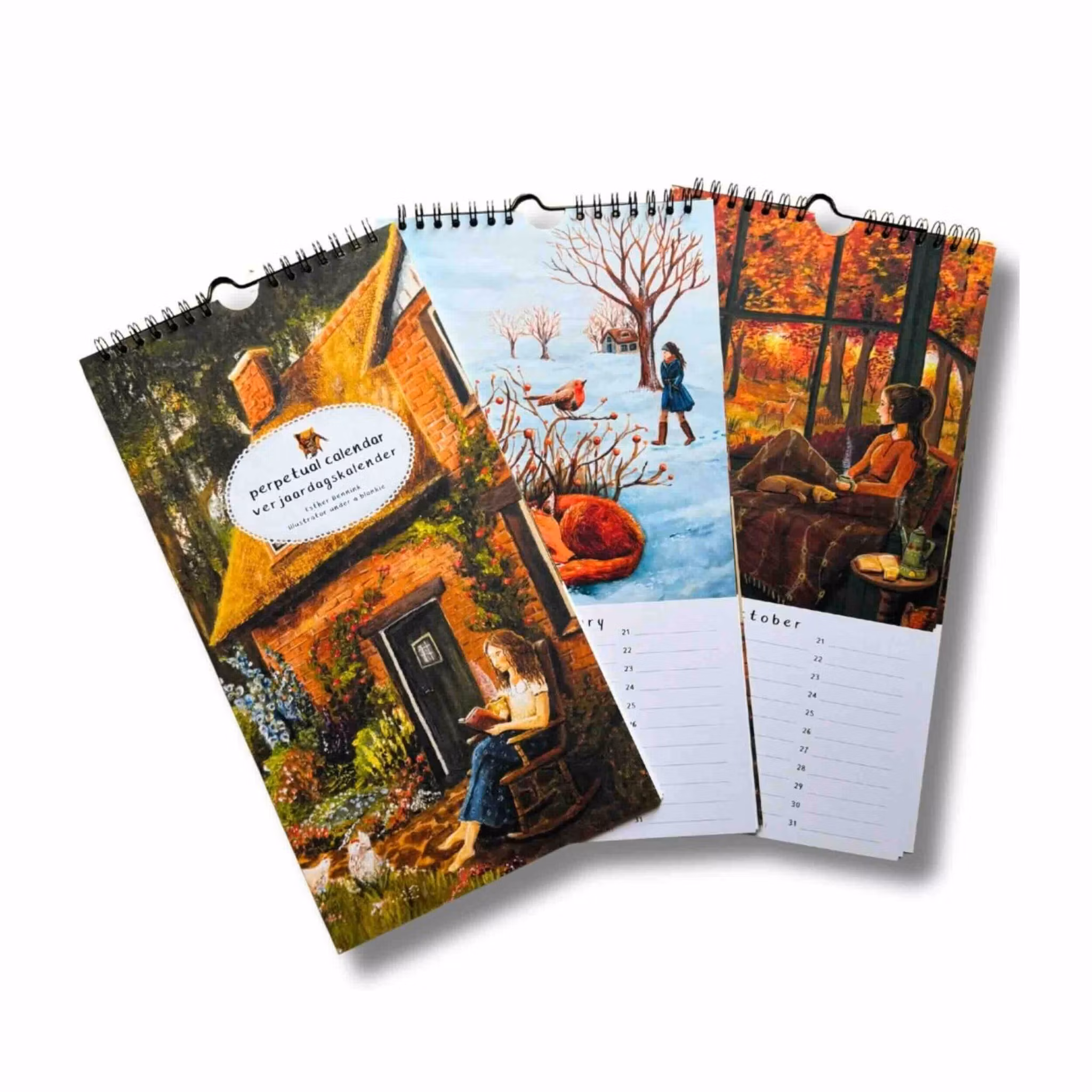 Esther Bennink Väggkalender / Birthday Calendar