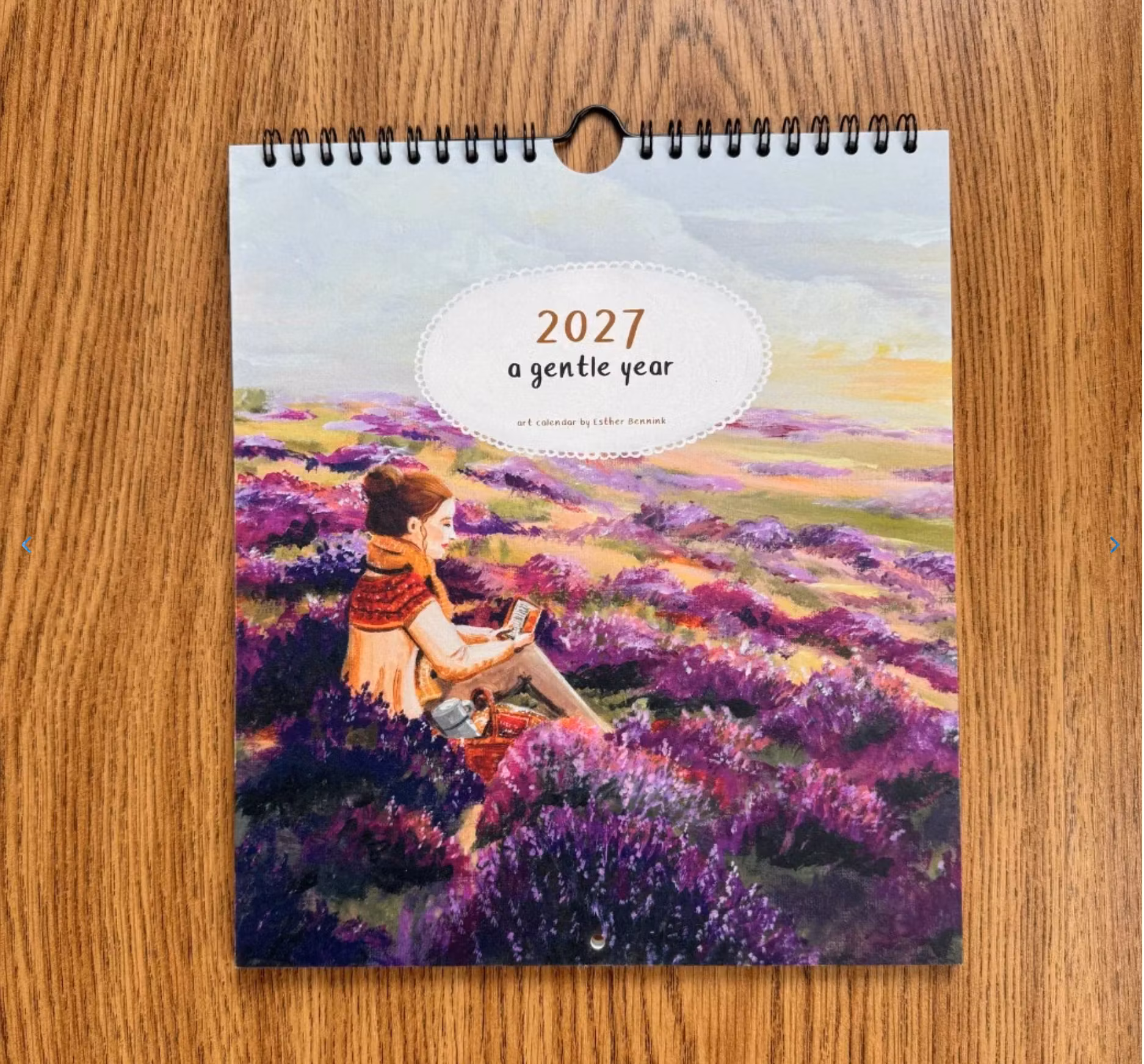 Esther Bennink Väggkalender 2027 - A Gentle Year