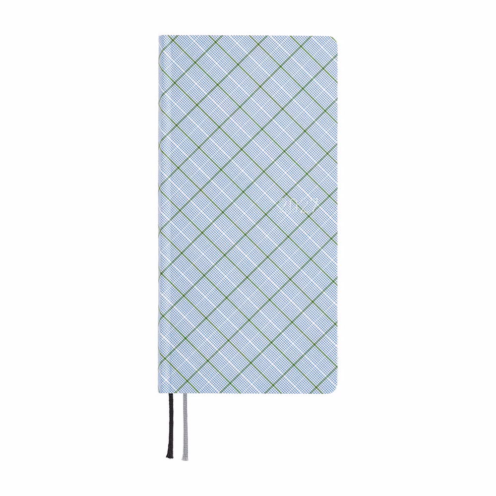 Hobonichi Weeks Shirt Fabric: Graph Plaid - 2027