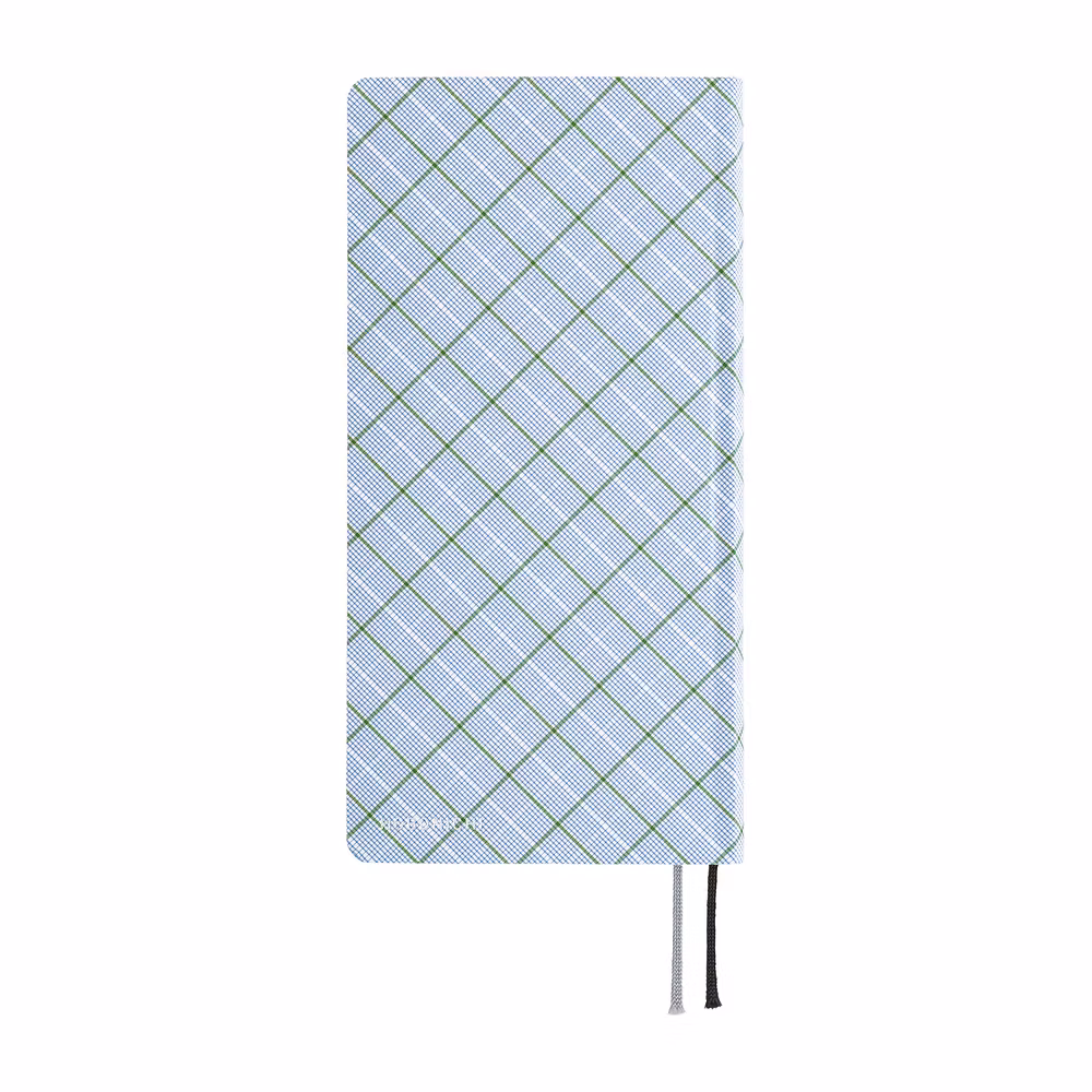 Hobonichi Weeks Shirt Fabric: Graph Plaid - 2027