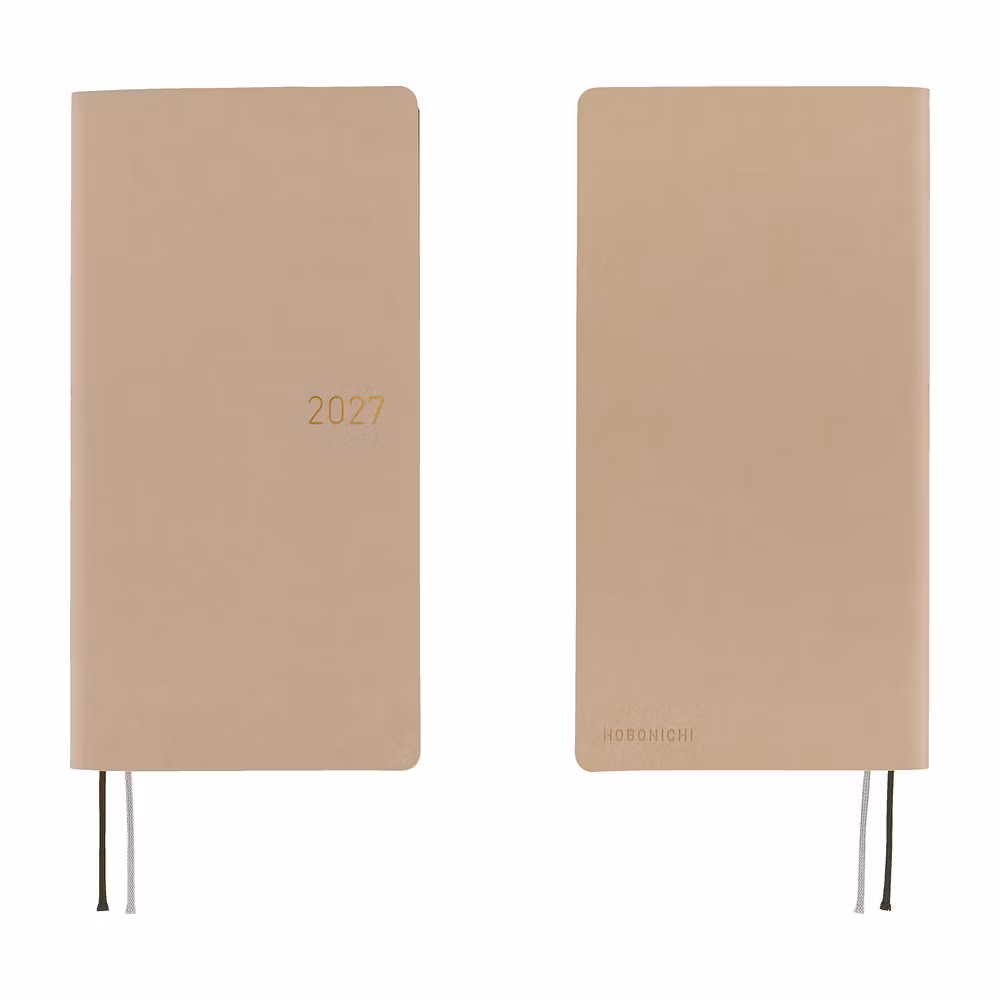 Hobonichi Weeks Smooth: Café au Lait - 2027