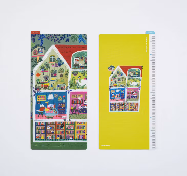 Yumi Kitagishi: Hobonichi Pencil Board for Weeks (Animal Condo) - 2027