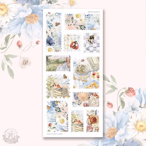Hello Petite Paper Stickers - Dolce Vita Stamps