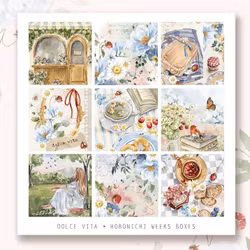 Hello Petite Paper Stickers (Hobo Weeks) - Dolce Vita