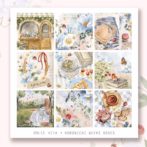 Hello Petite Paper Stickers (Hobo Weeks) - Dolce Vita