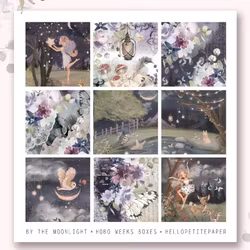 Hello Petite Paper Stickers (Hobo Weeks) - In the Moonlight