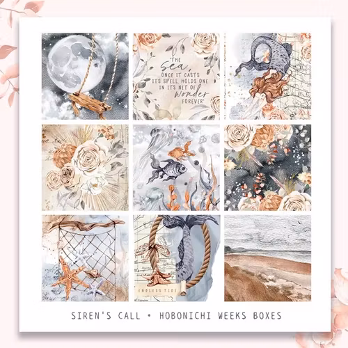 Hello Petite Paper Stickers (Hobo Weeks) - Siren's Call