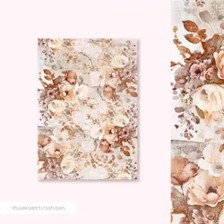 Hello Petite Paper Vellum Paper - Cozy Days A4