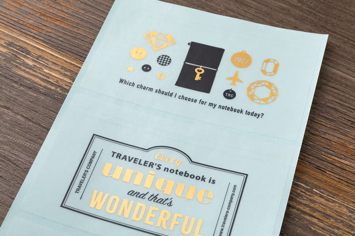 2027 Customized Stickers Set // Traveler's Notebook