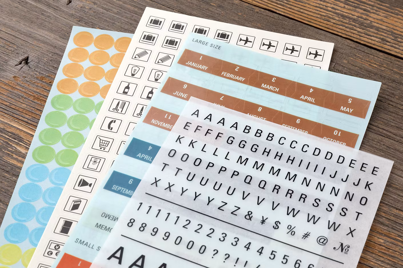 2027 Customized Stickers Set // Traveler's Notebook