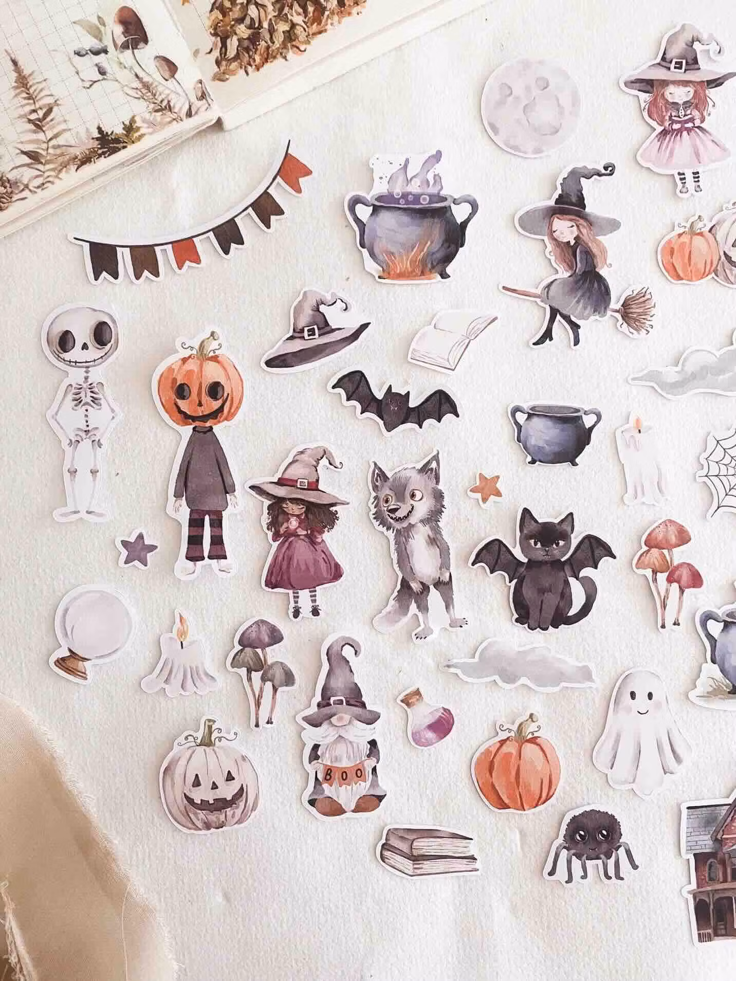 Chapteries Stickers set - Halloween 40 st