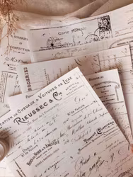 Chapteries Klistermärkesark - French ephemera 5 ark