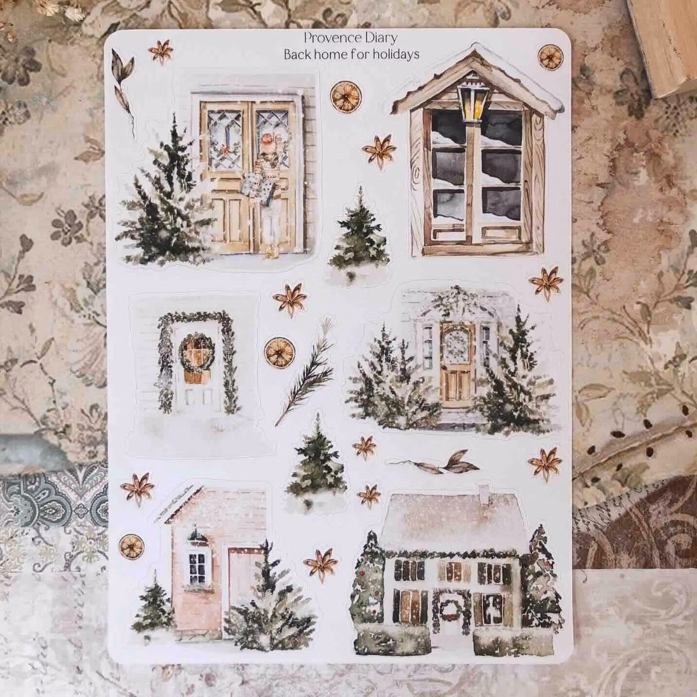 Chapteries Stickers - Back Home for the Holidays