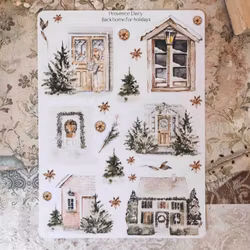 Chapteries Stickers - Back Home for the Holidays