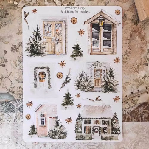 Chapteries Stickers - Back Home for the Holidays