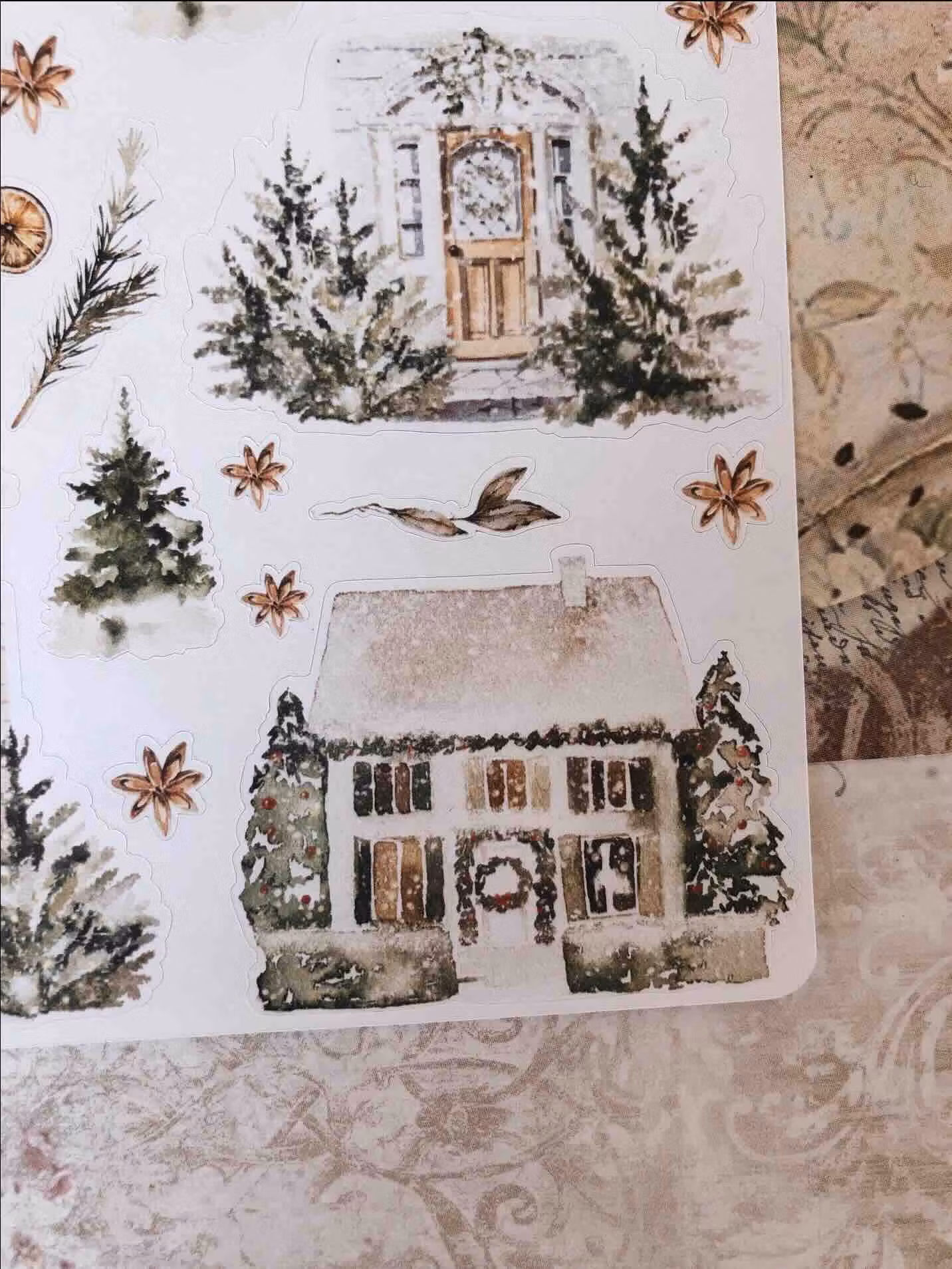 Chapteries Stickers - Back Home for the Holidays