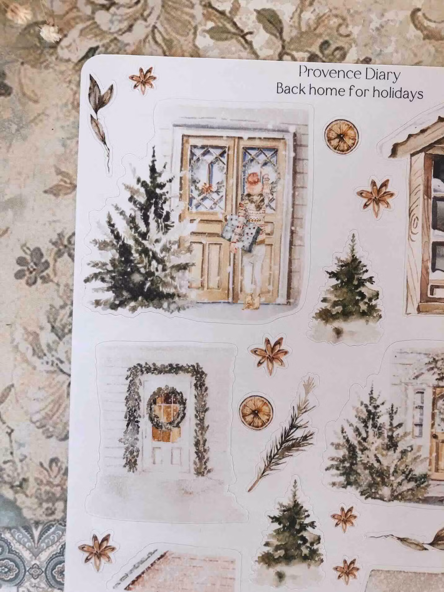 Chapteries Stickers - Back Home for the Holidays