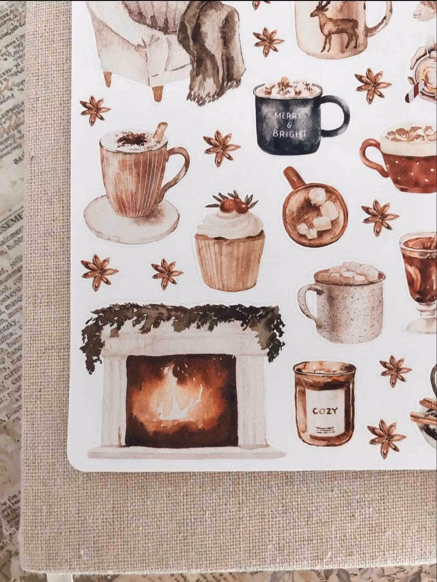 Chapteries Stickers - Cosy Night