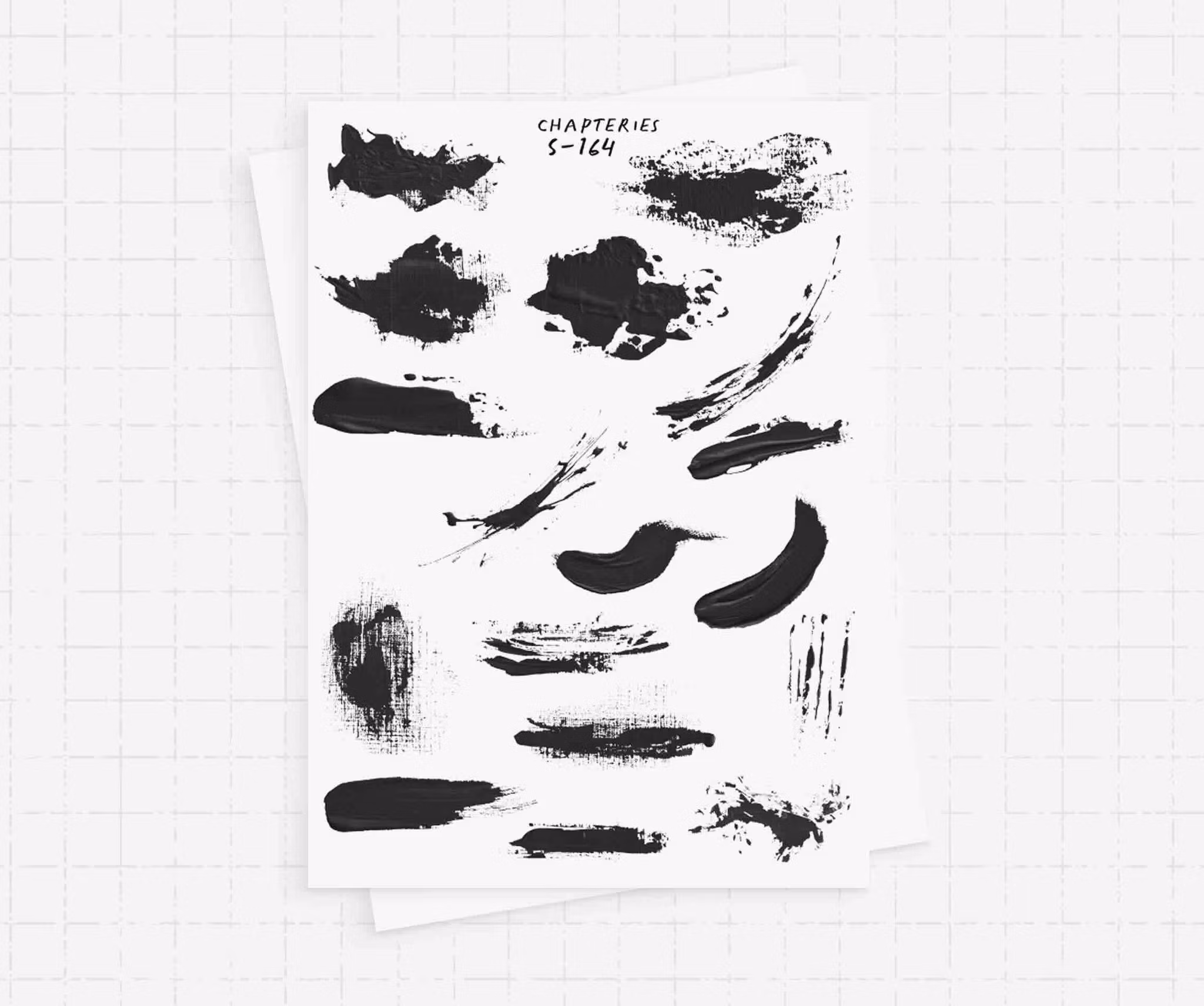 Chapteries Stickers - Oil Strokes