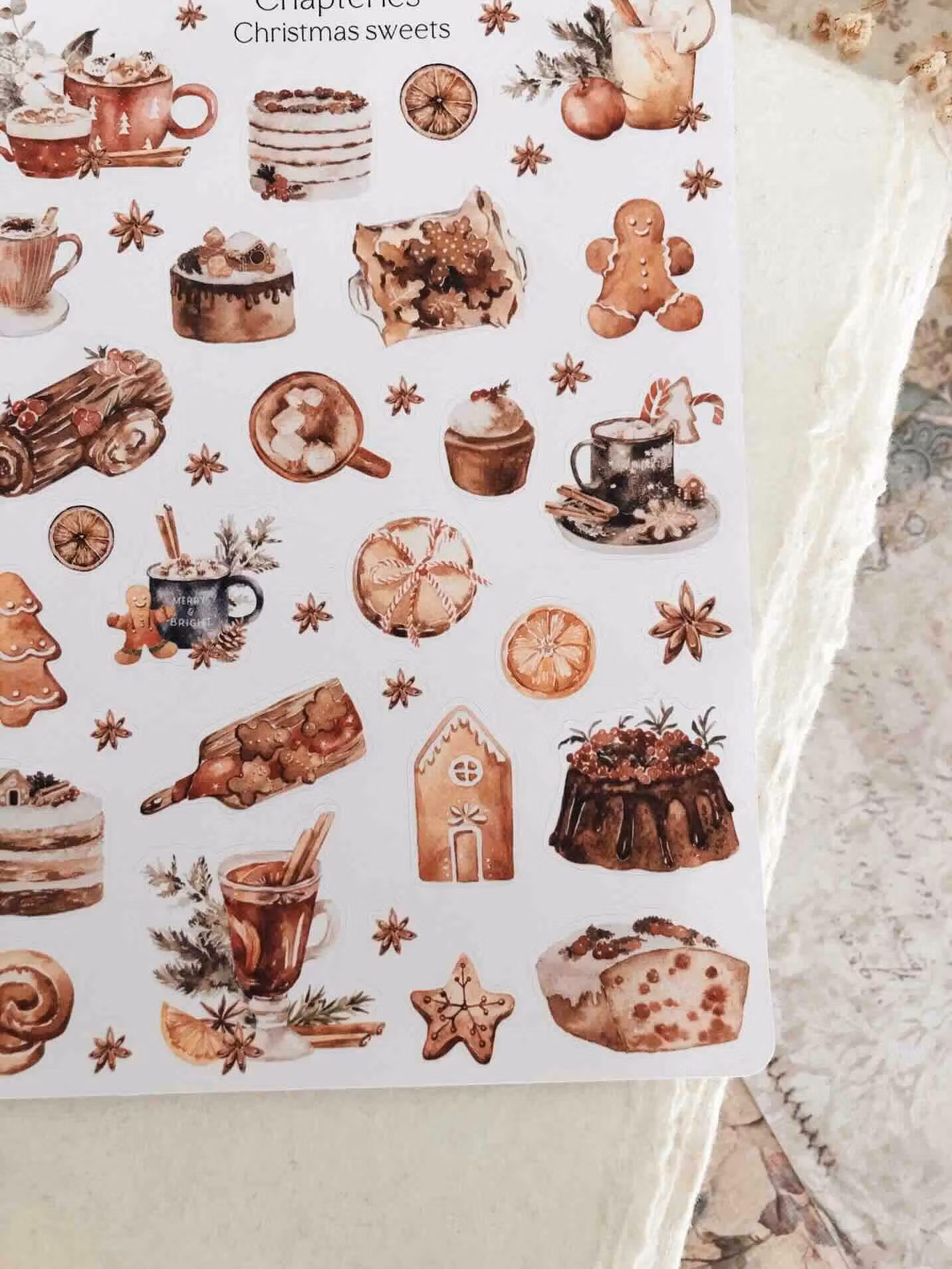 Chapteries Stickers - Christmas Sweets