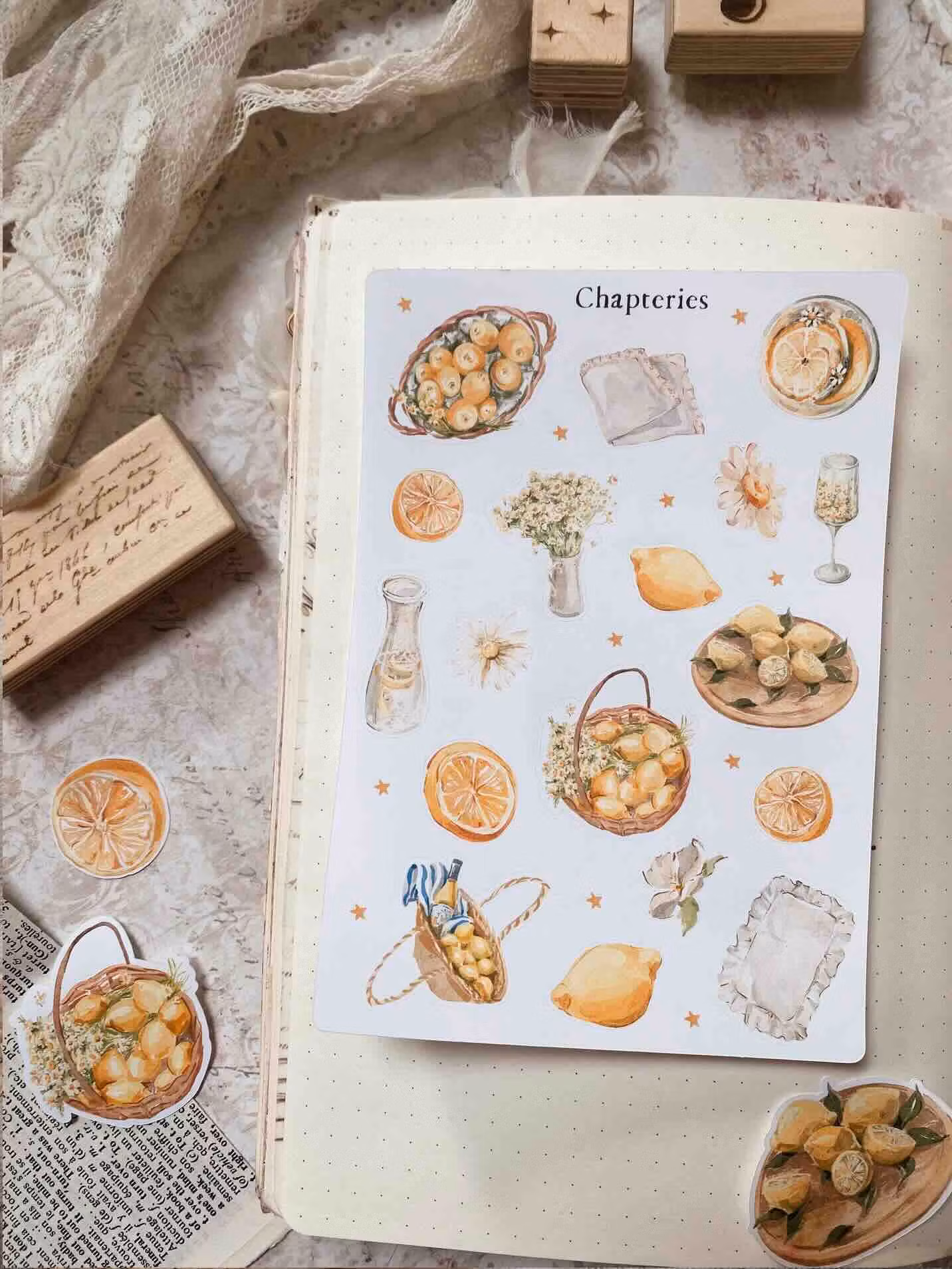 Chapteries Stickers - Lemons