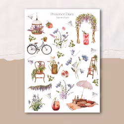 Chapteries Stickers - Garden Party