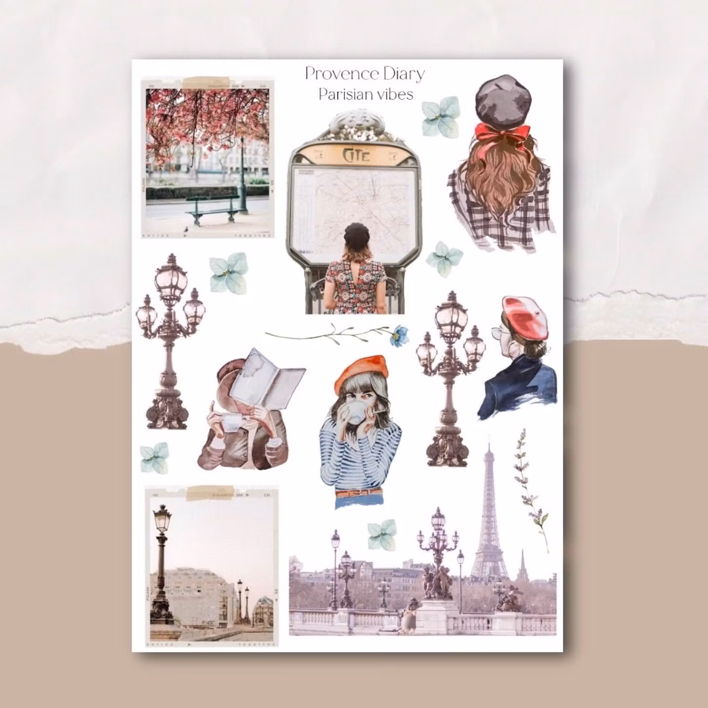 Chapteries Stickers - Parisian Vibes