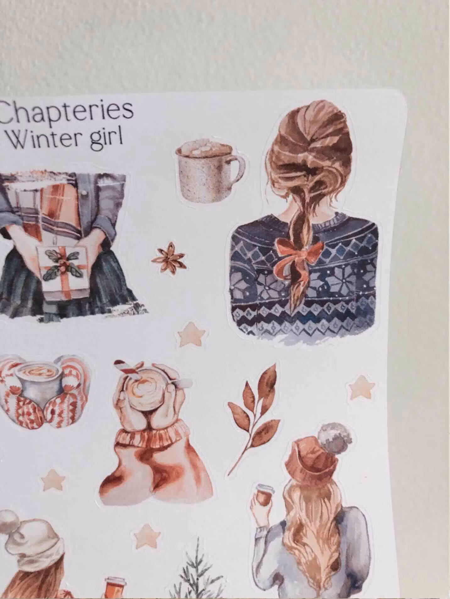 Chapteries Stickers - Winter Girl
