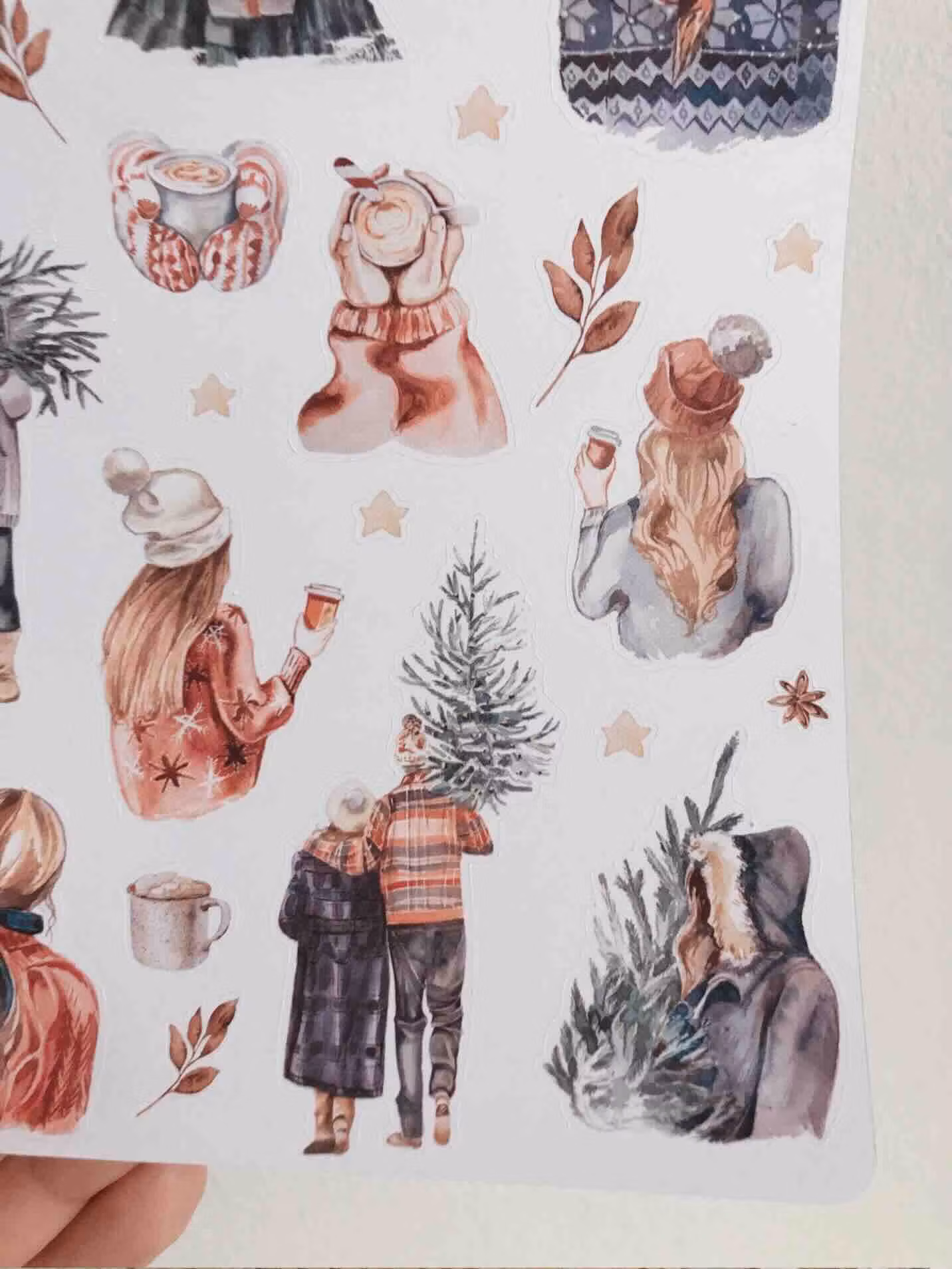 Chapteries Stickers - Winter Girl