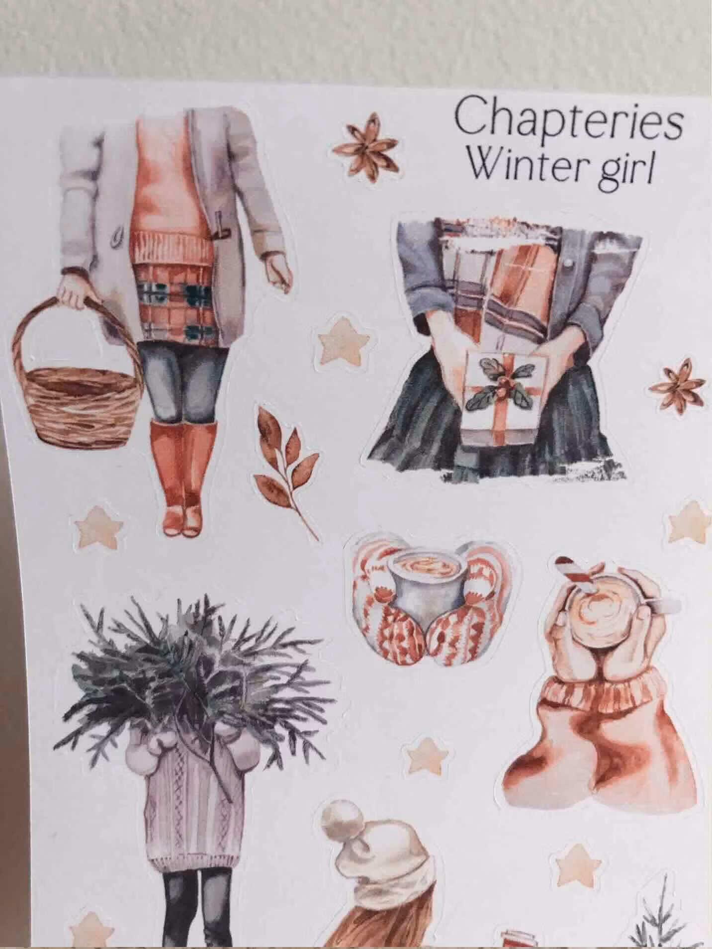 Chapteries Stickers - Winter Girl