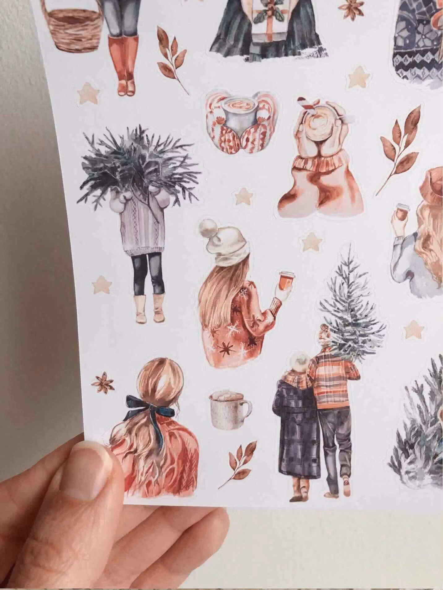 Chapteries Stickers - Winter Girl