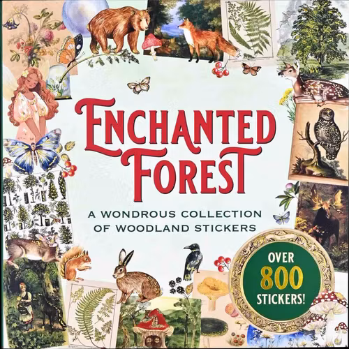 Sticker Book Enchanted Forest (800 stickers)